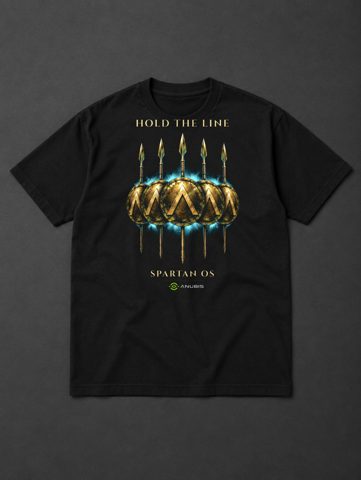021 · Shield wall · tee · black