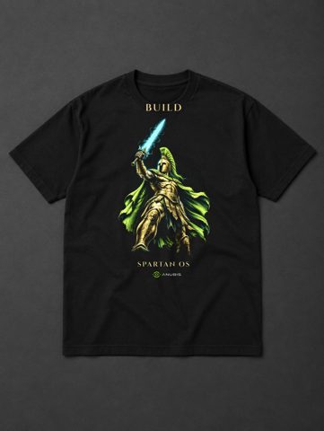 022 · Sword of light · tee · black