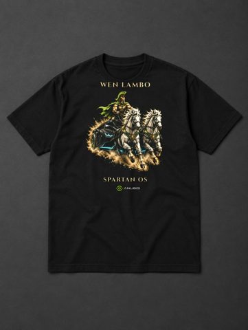 026 · The chariot · tee · black