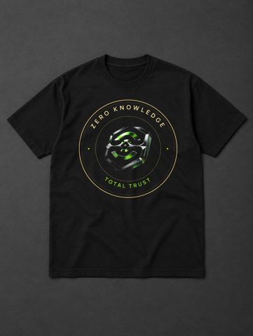 083 · Zero knowledge · tee · black