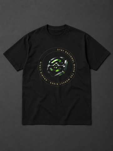 098 · Stay rational · tee · black