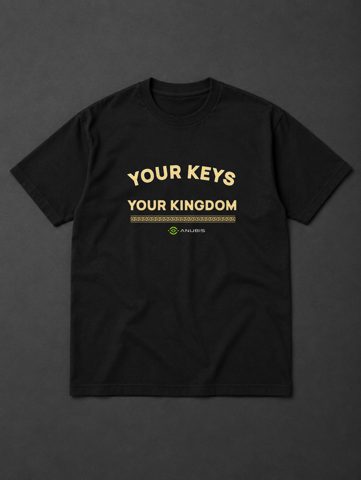 100 · Keys kingdom · tee · black