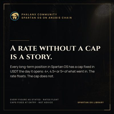 A rate without a cap is a story.