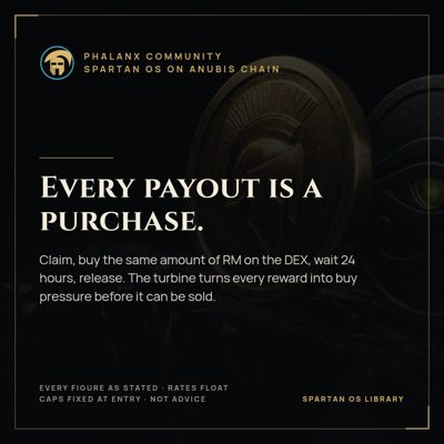 Every payout is a purchase.