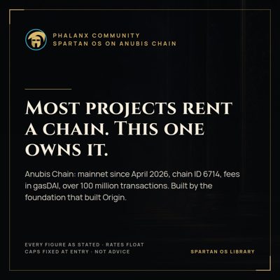 Most projects rent a chain. This one owns it.