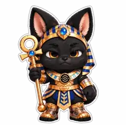 Anubis sticker 06: Oh!