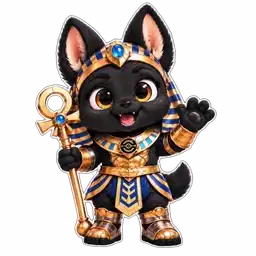 Anubis sticker 12: Hi there